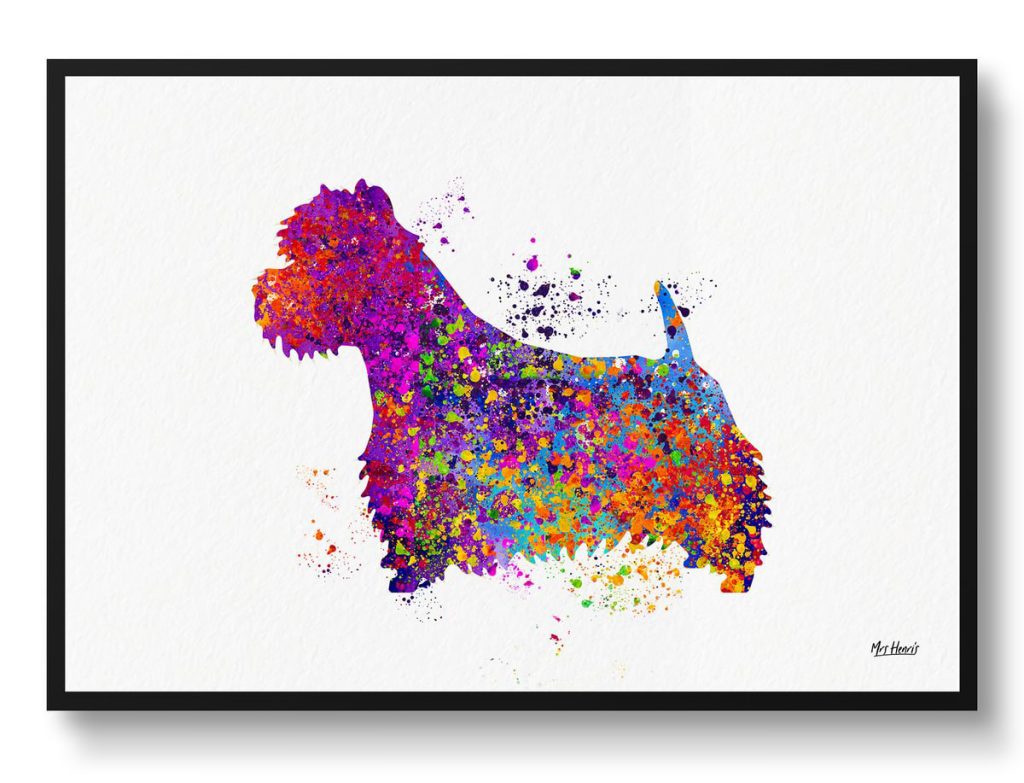 The best gardening gifts and present ideas for 2024 watercolour splash dogs westie framed art print front view white 1 1 1024x783 - The best gardening gifts and present ideas for 2024