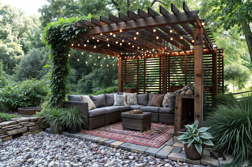 40 Small Garden Design Ideas: Genius Tips for Tiny Spaces Add a pergola 1024x680 - 40 Small Garden Design Ideas: Genius Tips for Tiny Spaces
