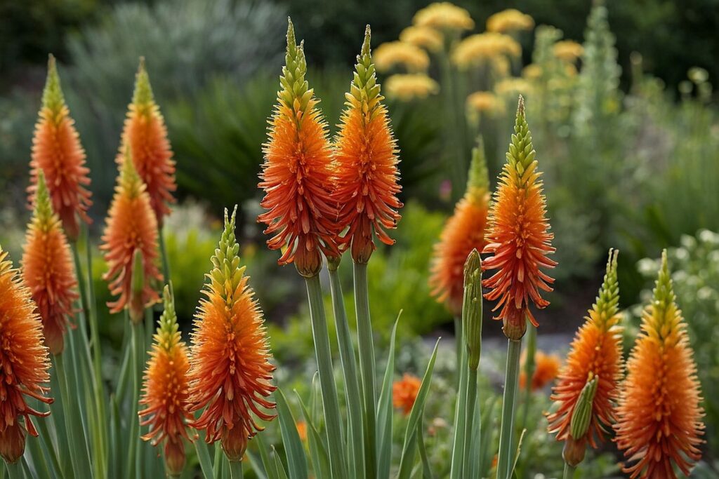 27 Best Autumn Plants For Vibrant Fall Flowers Kniphofia 1024x683 - 27 Best Autumn Plants For Vibrant Fall Flowers