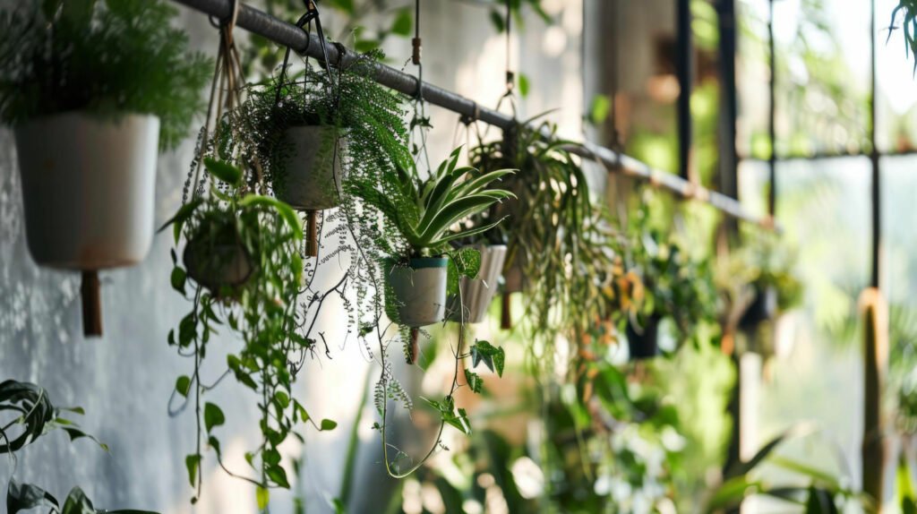 40 Small Garden Design Ideas: Genius Tips for Tiny Spaces Plant up a hanging planter 1024x574 - 40 Small Garden Design Ideas: Genius Tips for Tiny Spaces