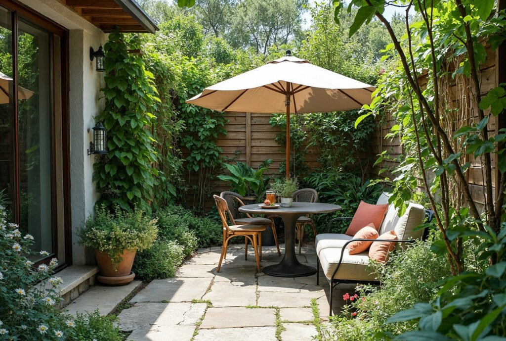 40 Small Garden Design Ideas: Genius Tips for Tiny Spaces create different zones 1024x689 - 40 Small Garden Design Ideas: Genius Tips for Tiny Spaces