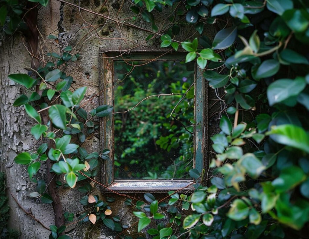 40 Small Garden Design Ideas: Genius Tips for Tiny Spaces mirrored surfaces 1024x793 - 40 Small Garden Design Ideas: Genius Tips for Tiny Spaces
