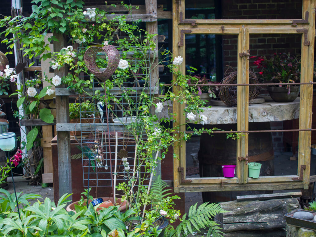 30+ Creative Greenhouse Ideas For Gardening All Year Round DIY Rustic Window Greenhouse 1024x768 - 30+ Creative Greenhouse Ideas For Gardening All Year Round