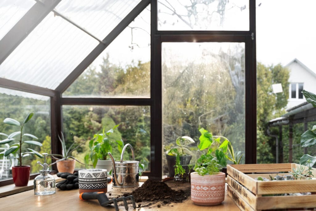 30+ Creative Greenhouse Ideas For Gardening All Year Round bold modern greenhouse 1024x683 - 30+ Creative Greenhouse Ideas For Gardening All Year Round