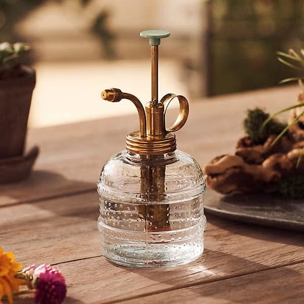 20+ Unique Garden-Inspired Gifts for Plant Lovers terrain dotted glass plant mister - 20+ Unique Garden-Inspired Gifts for Plant Lovers