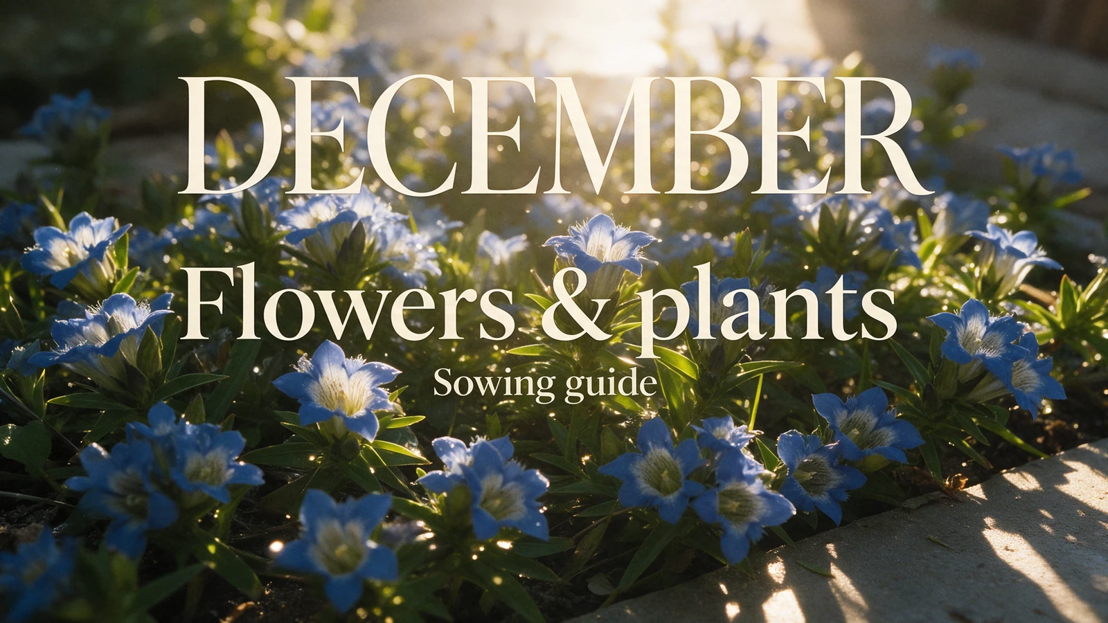 december flowers seasonal growing guide