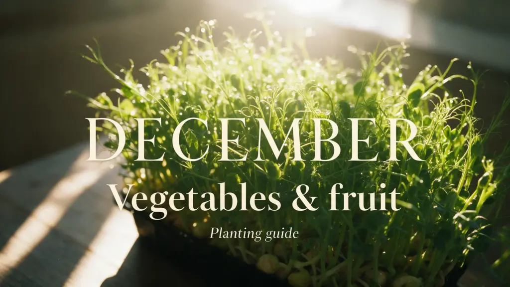 december vegetables guide cover december vegetables seasonal growing guide